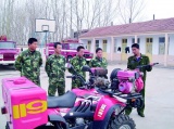 消防摩托车“上岗” 专用于农村初起火灾扑救