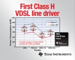 德州仪器推出业界首款适用于高速网络设备的 H 级 VDSL 线路驱动器