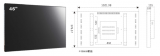 雅迅达推出3.5mm拼缝的46寸高清液晶拼接系列产品