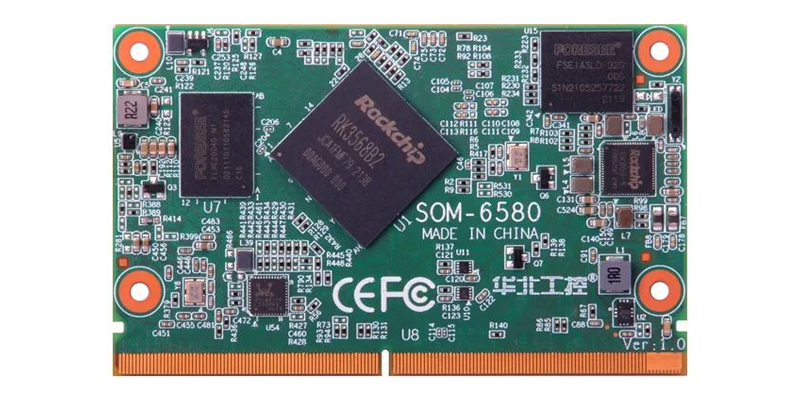 新产品发布：华北工控搭载RK3568处理器的嵌入式ARM核心板SOM-6580