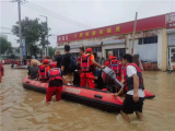 馳援涿州抗洪搶險，全國專業應急救援力量火速集結