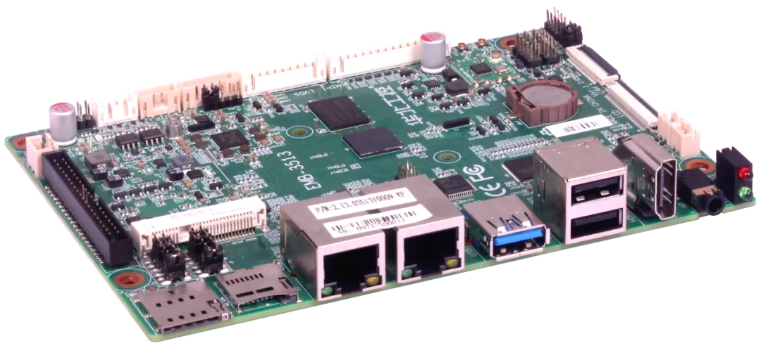 华北工控EMB-3513边缘AI计算主板：AMR机器人集群协作的硬支撑