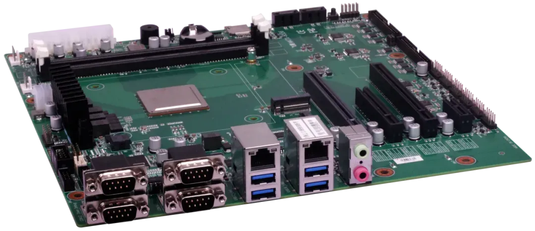 国产化替代！华北工控MATX-6556主板可集成于电子政务系统