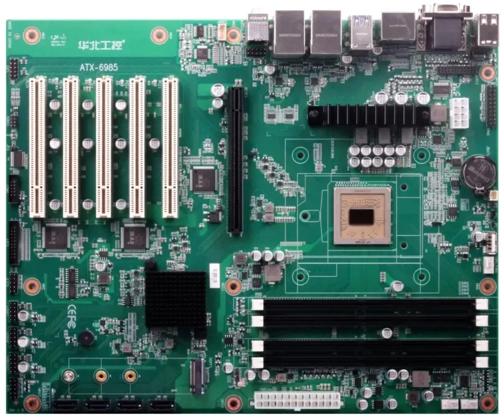 华北工控ATX-6985：搭载兆芯KX-6000系列处理器，支持政企专用终端设备应用